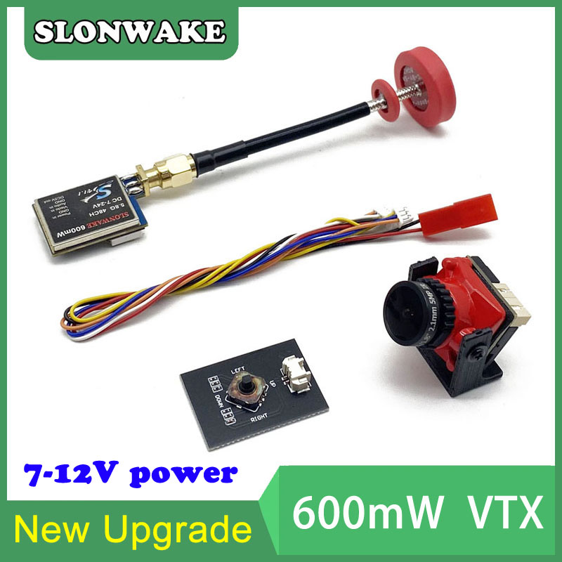 Receiver Rc Drone - 5.8G 48CH 600 mW ayarlanabilir VTX-CAM