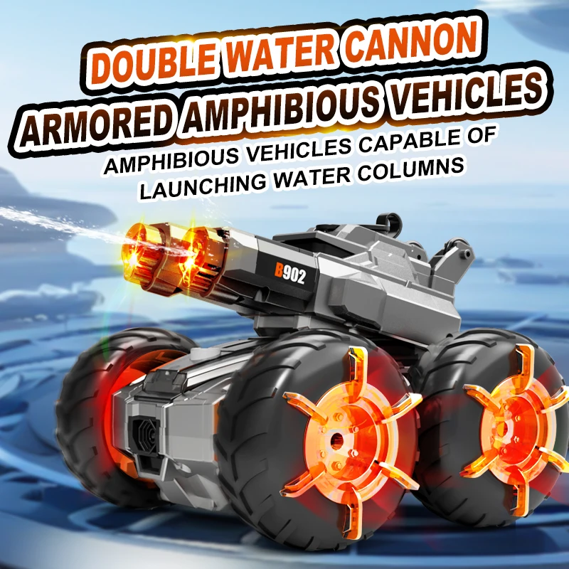 Drone Rc Bolide - 2.4G Çift Kontrollü Amfibi RC Tank