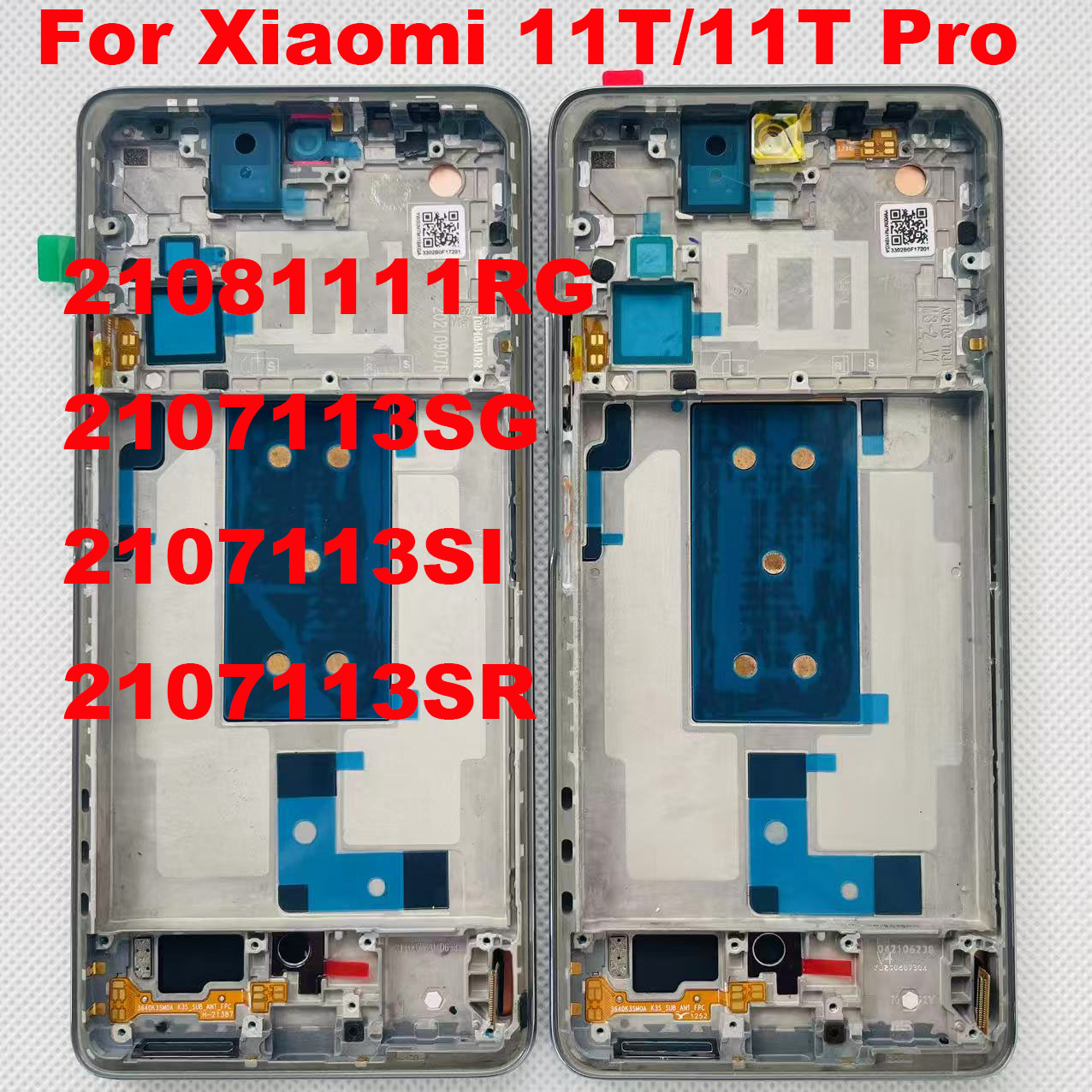 Drone Xiaomi Rc - 6.67'AMOLED Orijinal Xiaomi Mi11T 21081111RG LCD