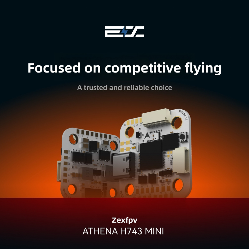Betaflight Flight Controller - ZEX ATHENA H743 Mini Uçuş Kontrol