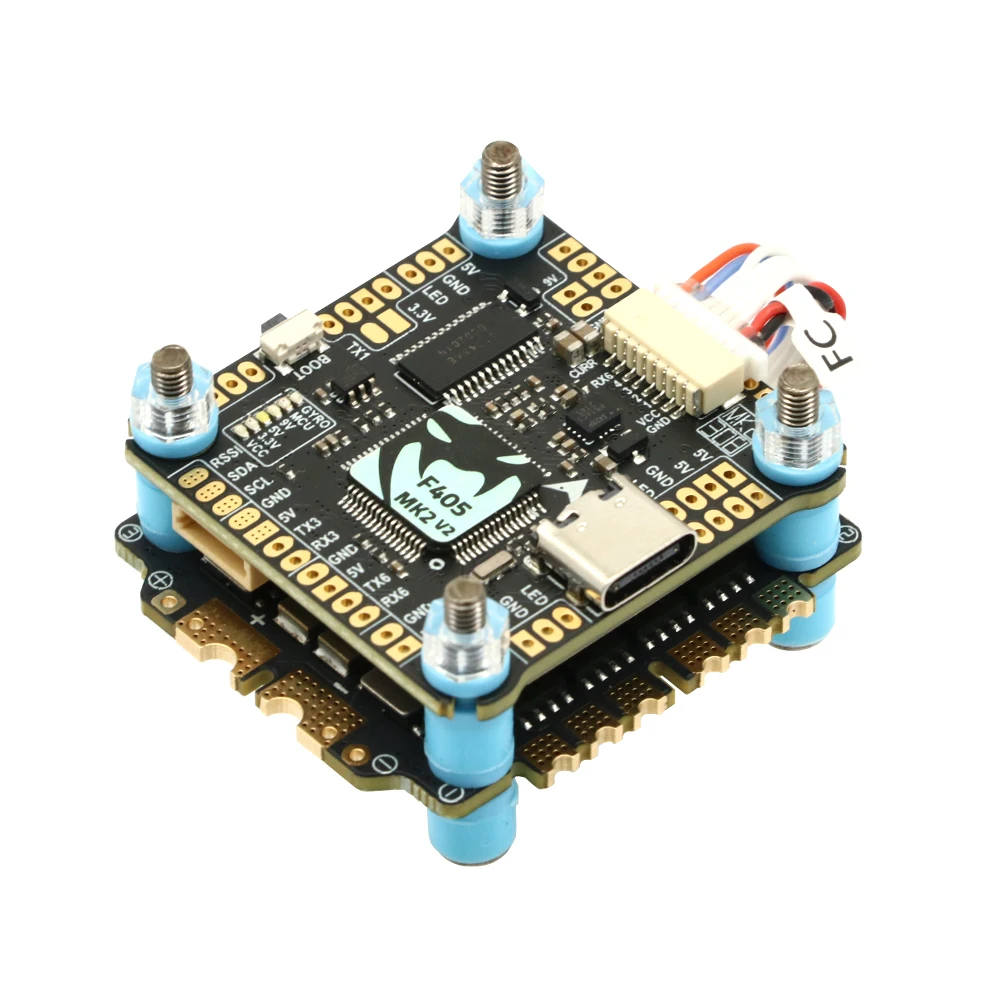 Betaflight Flight Controller - FPV Drone için F405MK2 Uçuş Kontrol