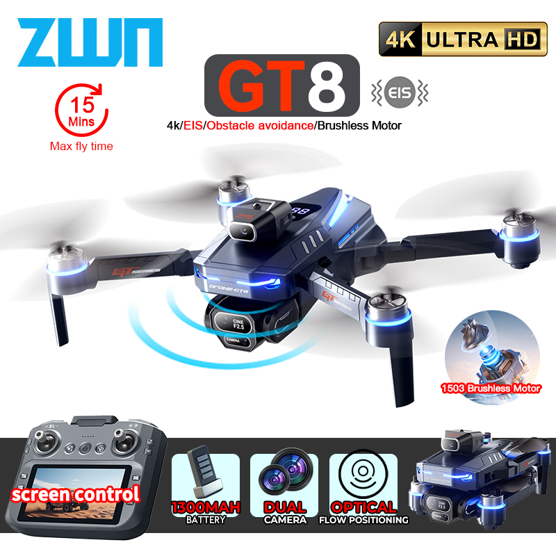 Drone Gt8 Rc - GT8 Mini Drone 4K HD Kamera