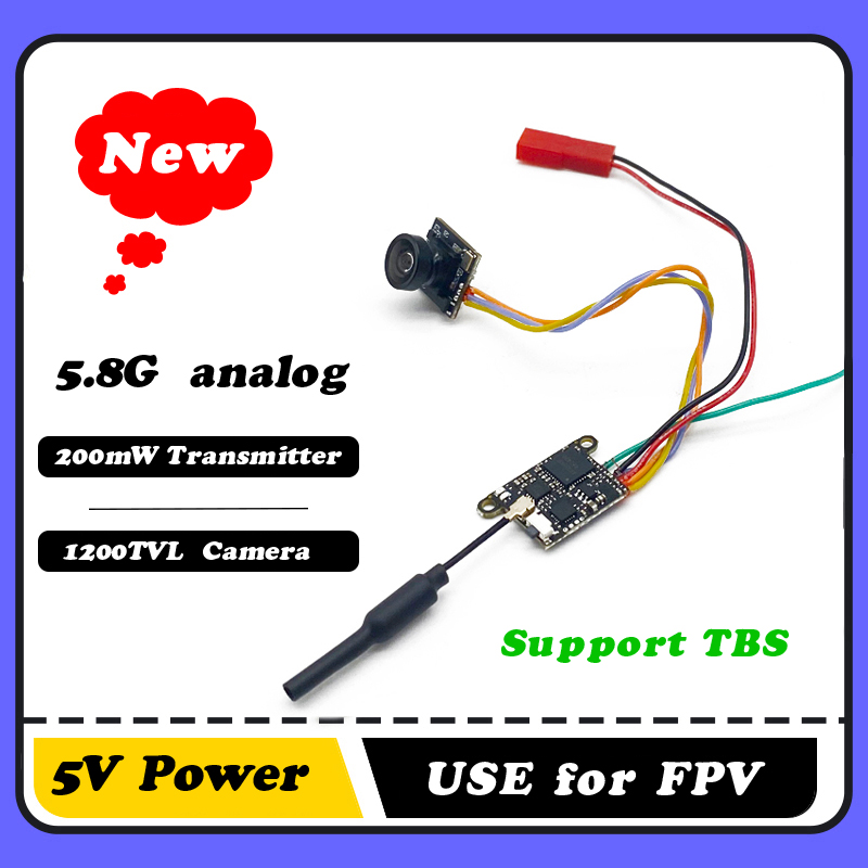 Receiver Rc Drone - SLONWAKE 5.8G 1200TVL FPV Kamera VTX