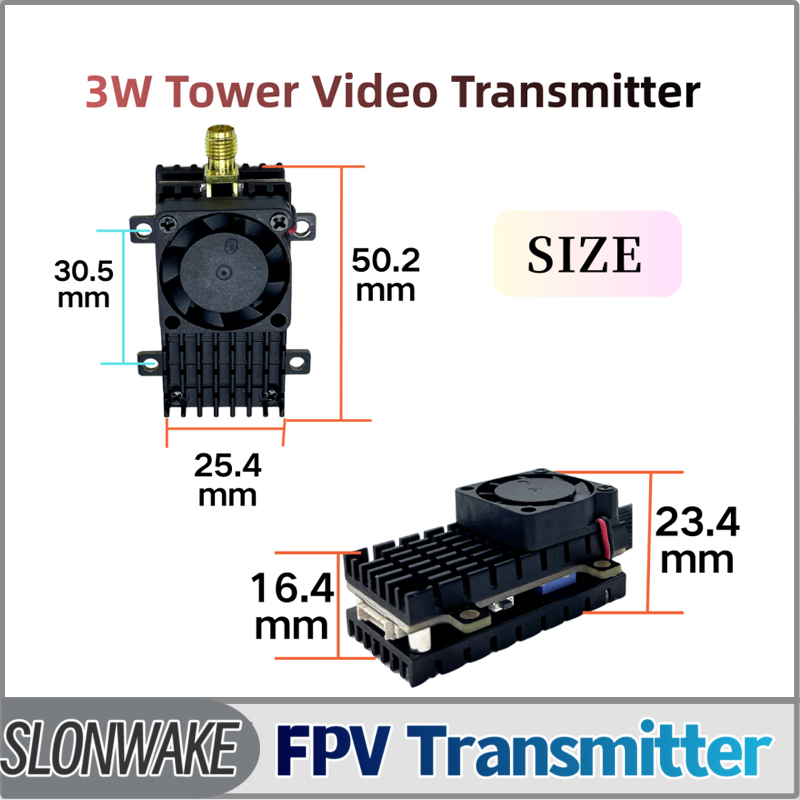 Drone Rc Simulator - SLONWAKE 5.8G 3000mW Simülasyon VTX FPV