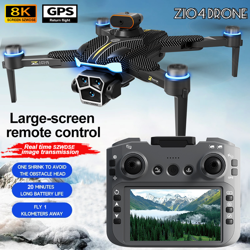 Drone Xiaomi Rc - Xiaomi Z104 GPS konumlandırma Drone 8K