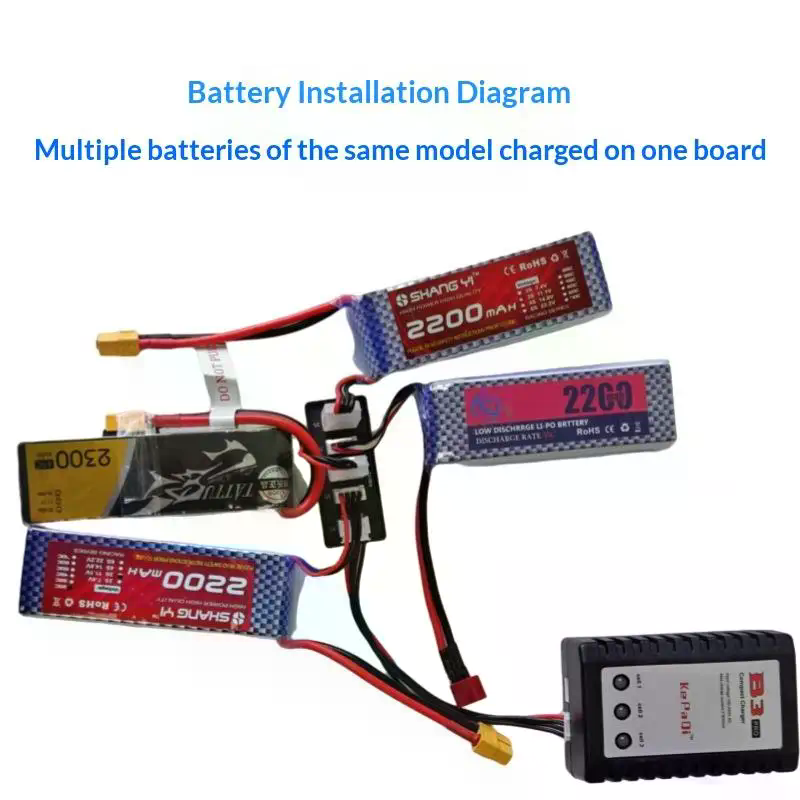 Paralel Şarjlı Lipo Bataryalar - Lipo Parallel Charging Board incelemesi ve fiyatı