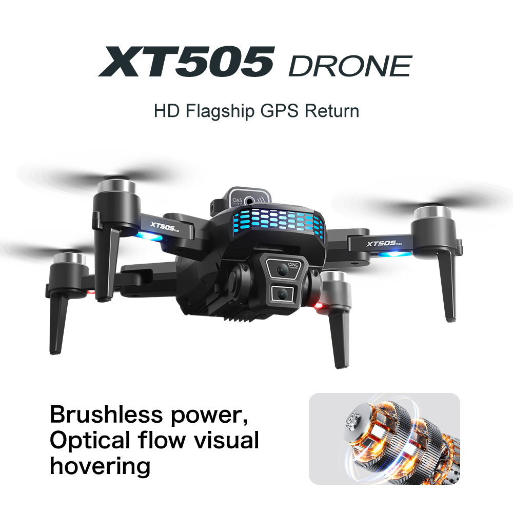 Orijinal XT505 5G GPS Fırçasız - Xt505 Rc Drone incelemesi ve fiyatı