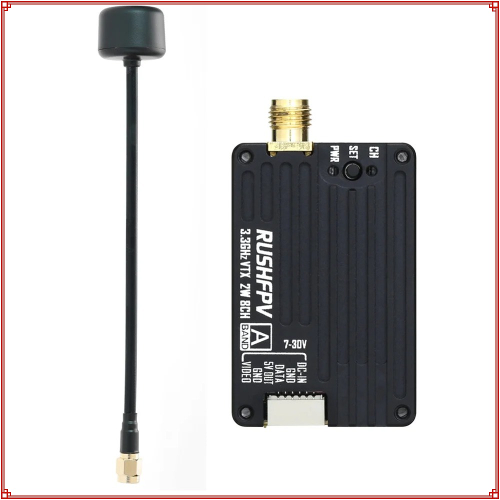 2026 Yeni RUSHFPV 3.3G 2W VTX  - Receiver Rc Drone incelemesi ve fiyatı