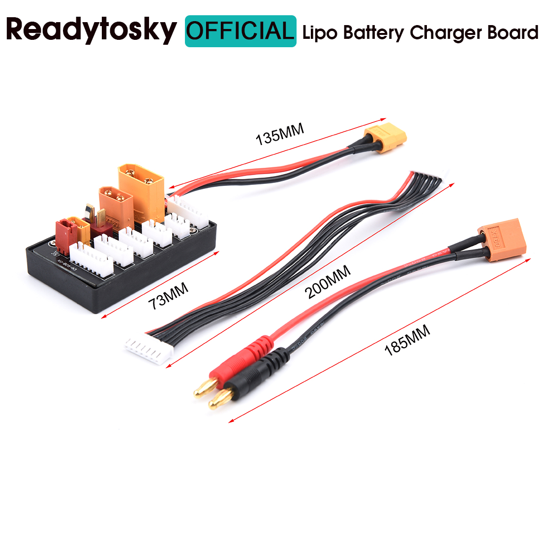 2-6S XT30 XT60 XT90 JST T Kone - Lipo Parallel Charging Board incelemesi ve fiyatı