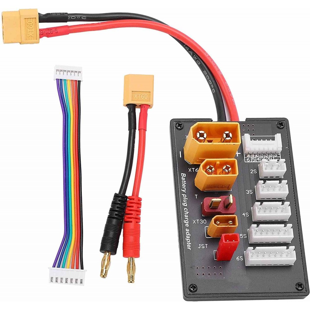 XT30 XT60 XT90 JST T Konektörü - Lipo Parallel Charging Board incelemesi ve fiyatı