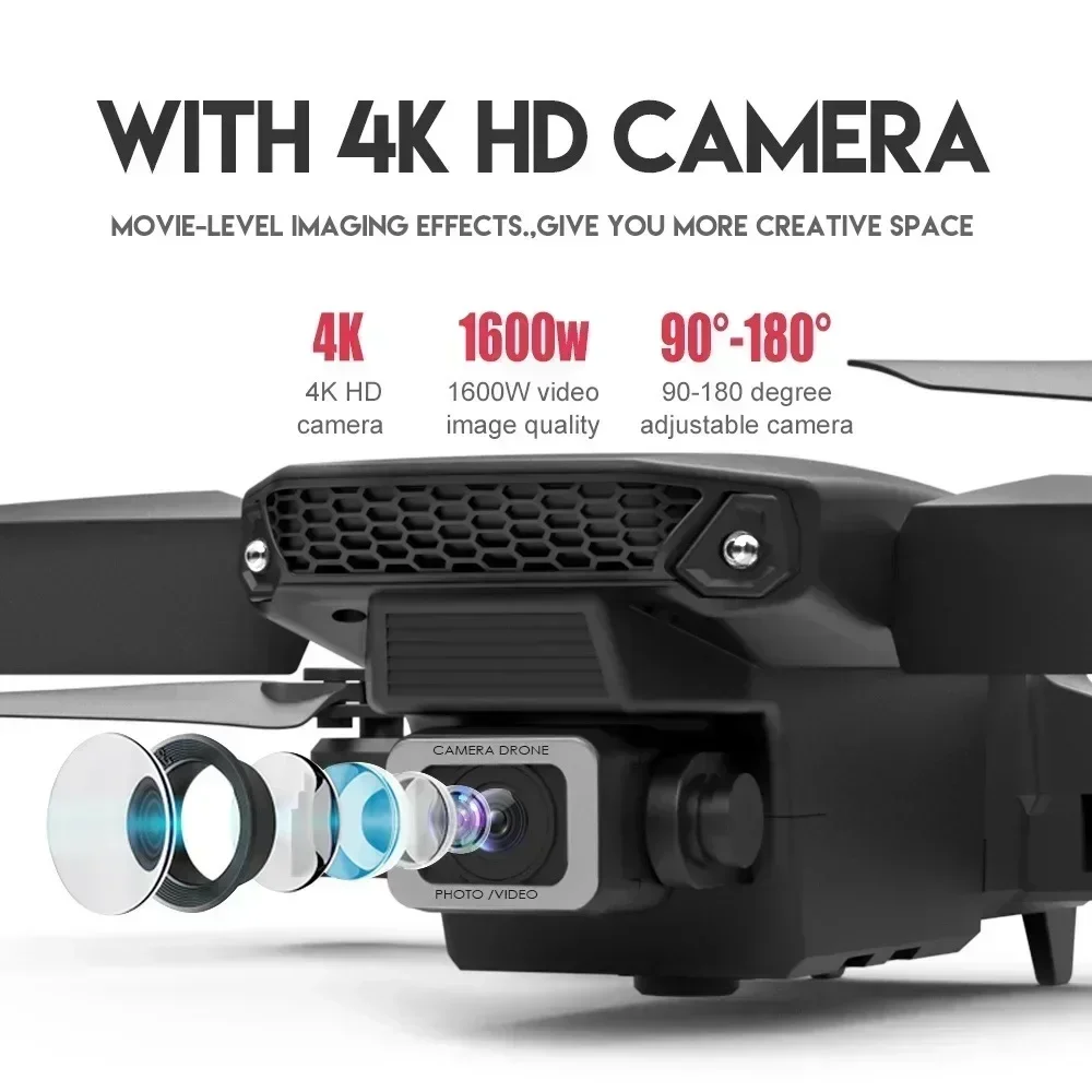 E88 Pro WIFI FPV Drone Geniş A - Drone E88 Rc Quadcopter incelemesi ve fiyatı