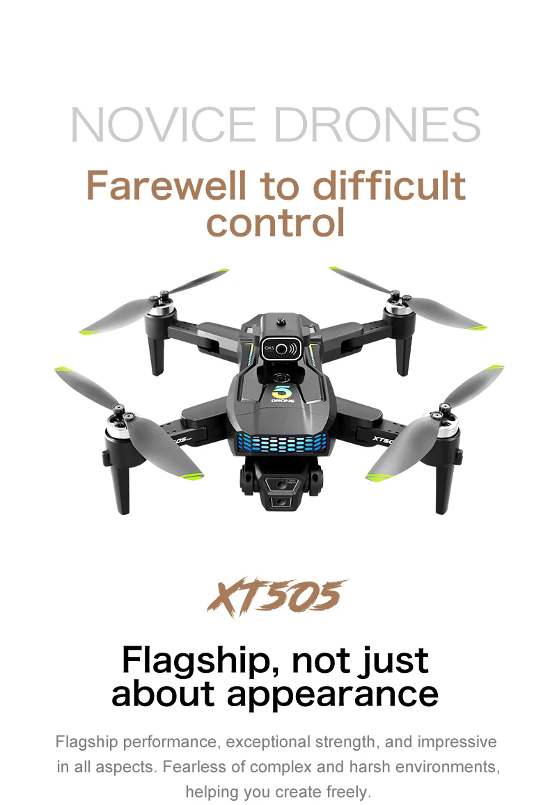 XT505 GPS RC Quadcopter Drone  - Xt505 Rc Drone incelemesi ve fiyatı
