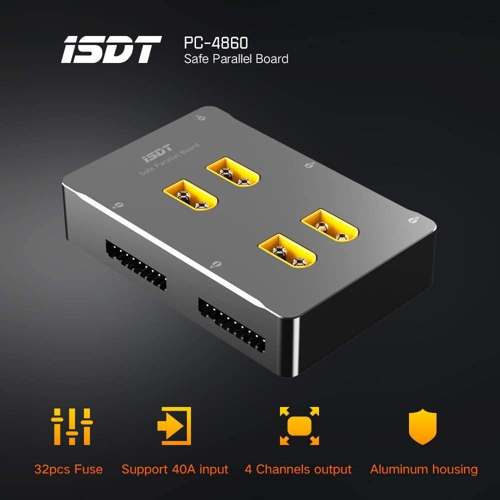 ISDT PC-4860 Lipo Pil Şarj Cih - Lipo Parallel Charging Board incelemesi ve fiyatı