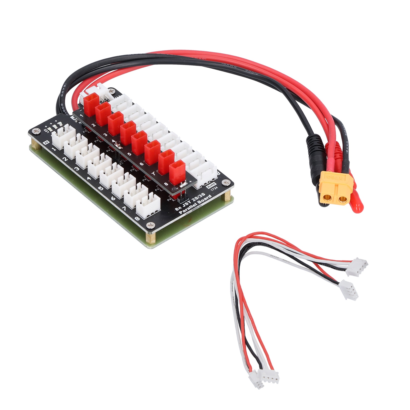 LiPo Şarj Kartı JST Plug XH 2S - Lipo Parallel Charging Board incelemesi ve fiyatı