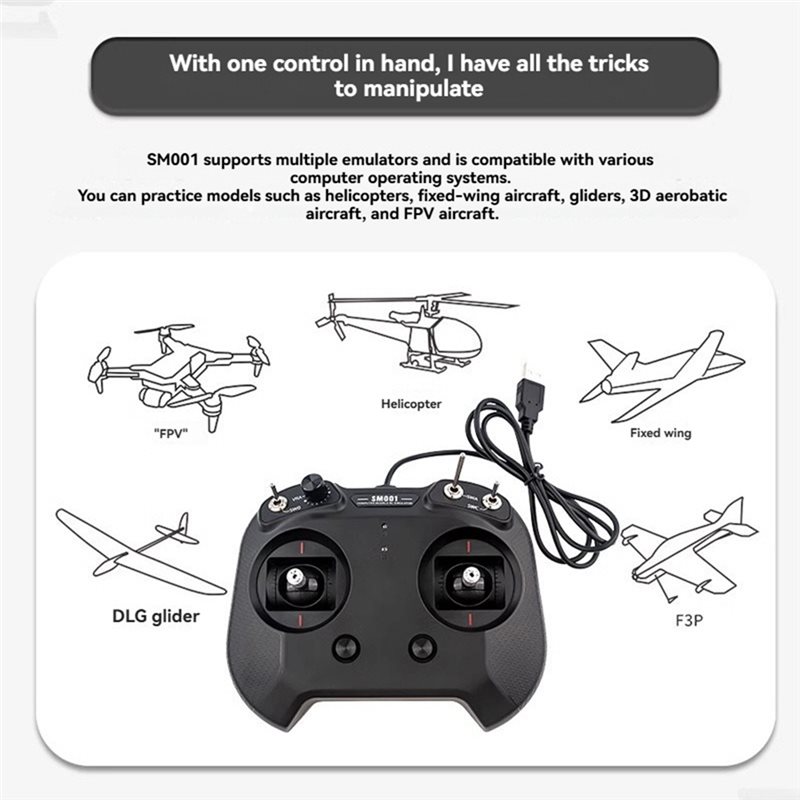 FS-SM001 6CH FPV Drone Uçuş Si - Drone Rc Simulator incelemesi ve fiyatı